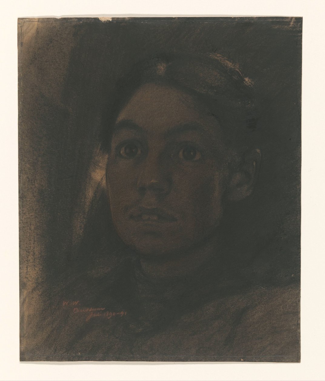 Portrett av Martha van Eeden-van Vloten av Willem Arnoldus Witsen