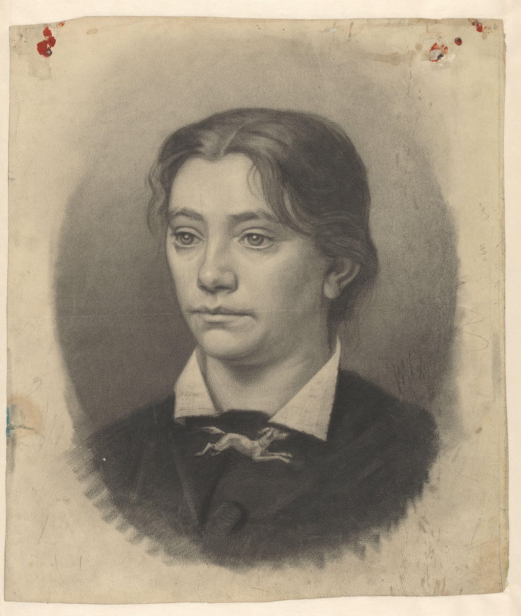 Portrett av en ung, ukjent kvinne av Willem Witsen