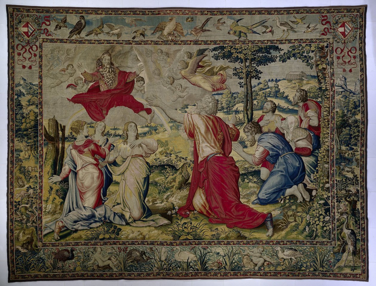 Gud velsigner Noahs familie av Willem de Pannemaker