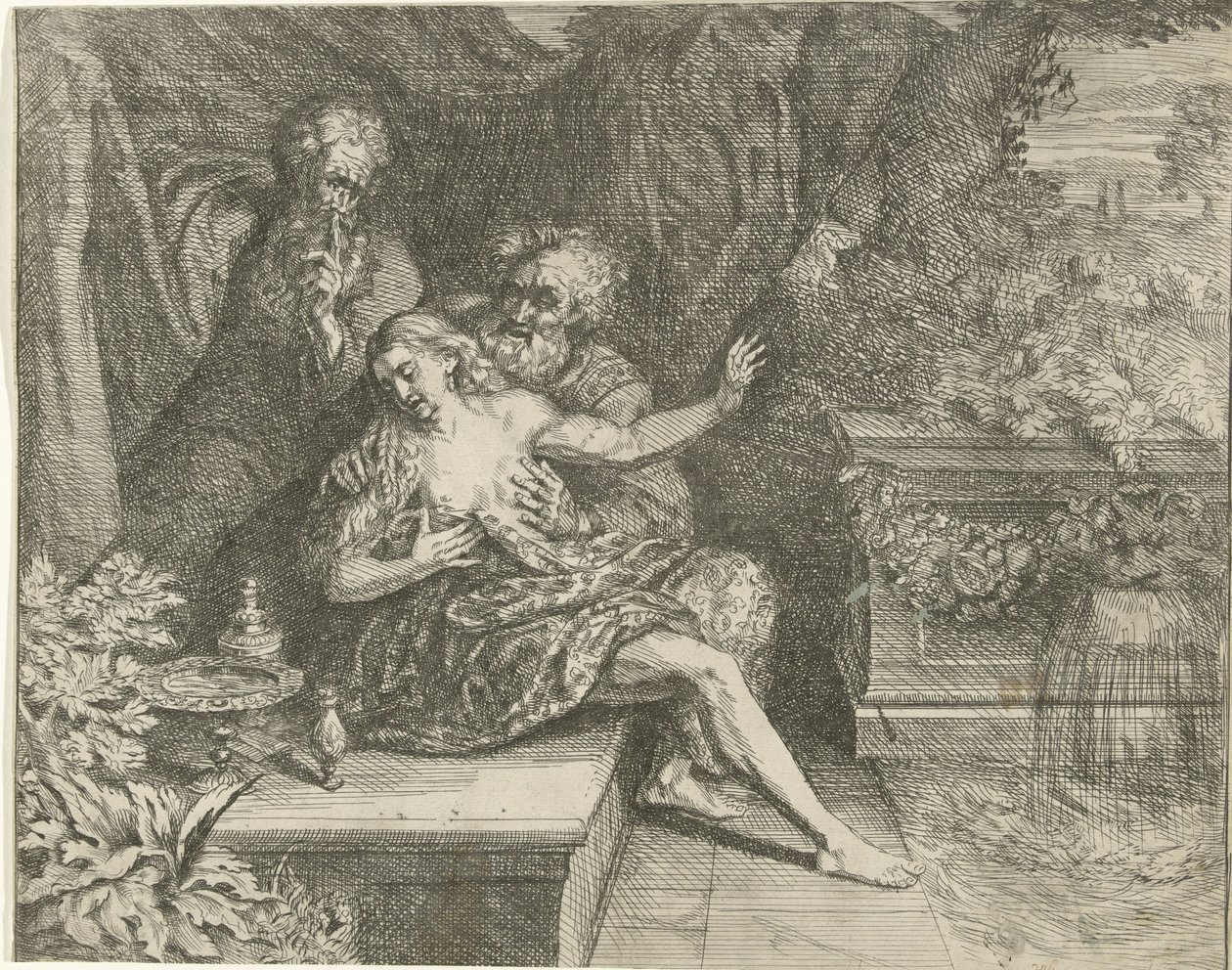 Susanna og de eldste av Willem de Ryck