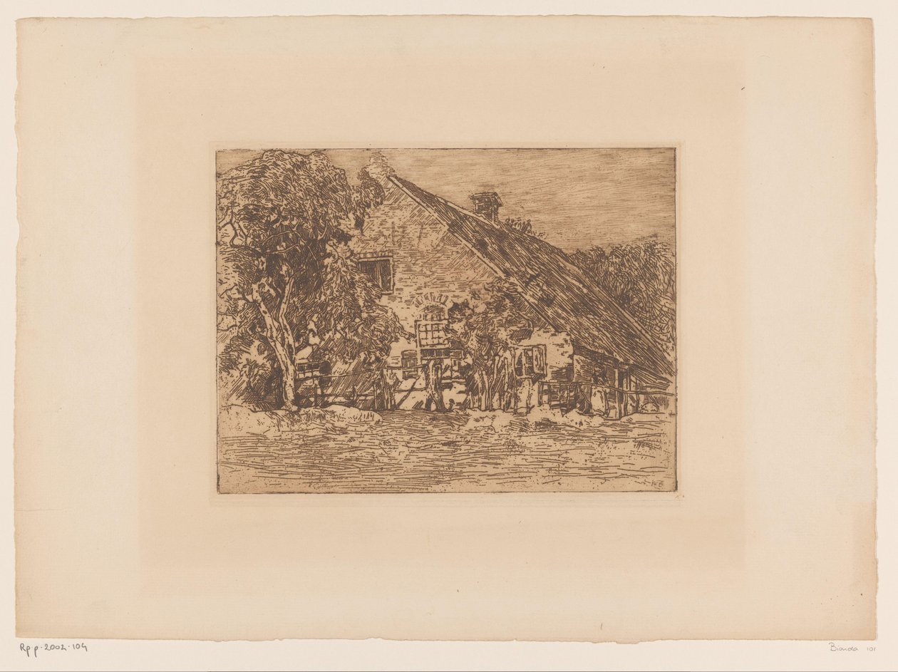 Farmhouse (original tittel) av Willem de Zwart