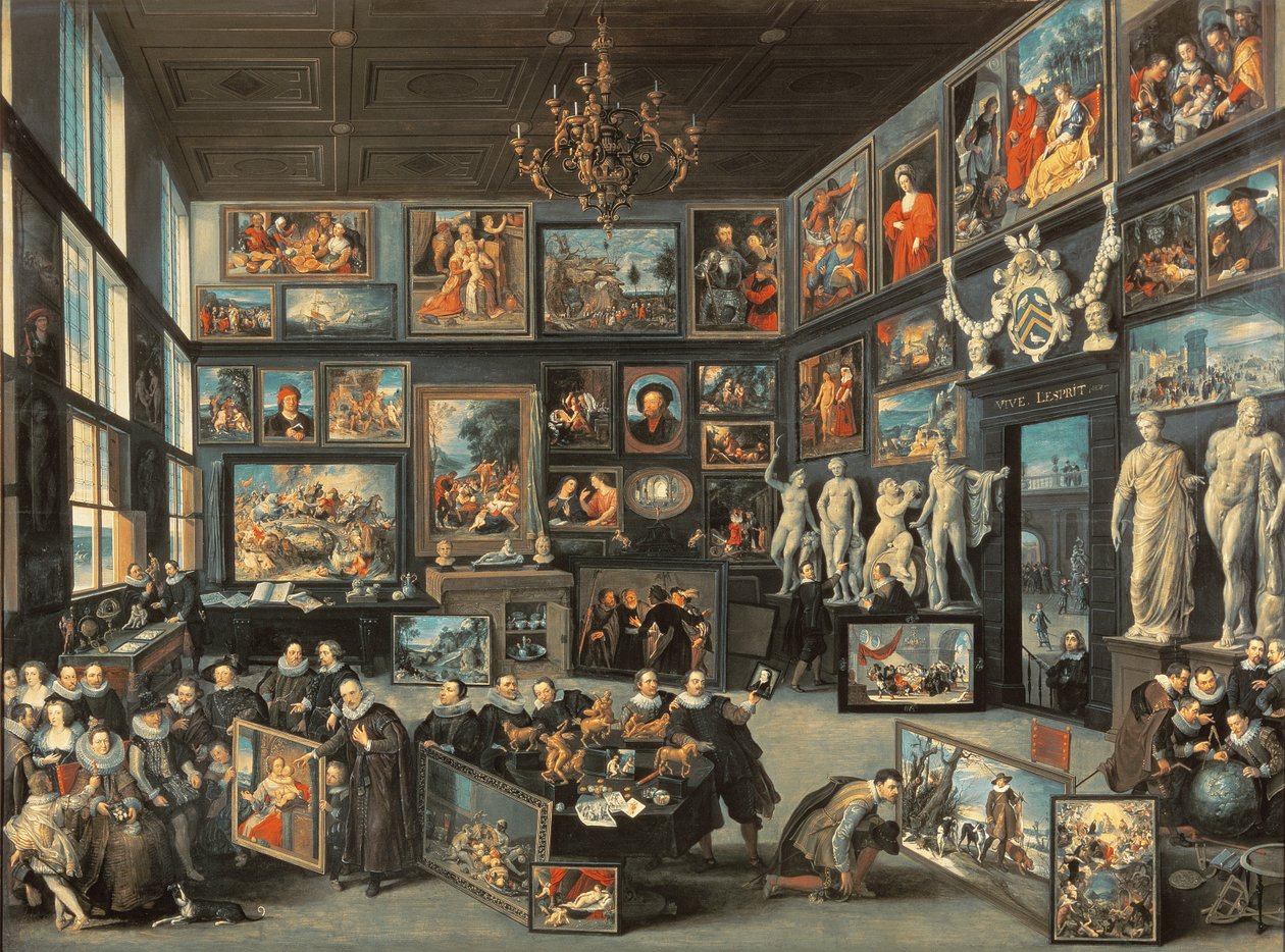 Galleriet til Cornelis van der Geest av Willem van II Haecht