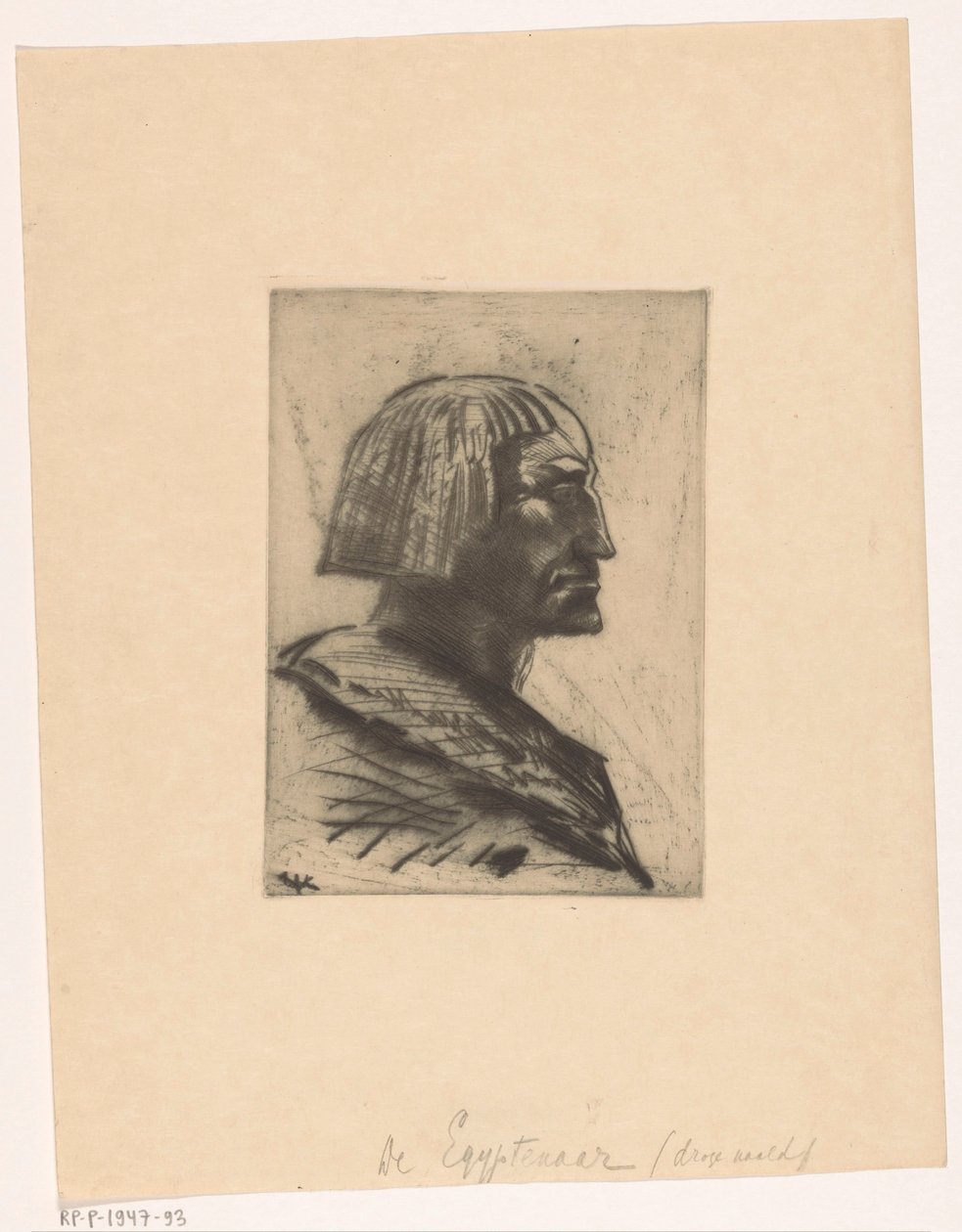 Egypteren (original tittel på objektet) av Willem van Konijnenburg