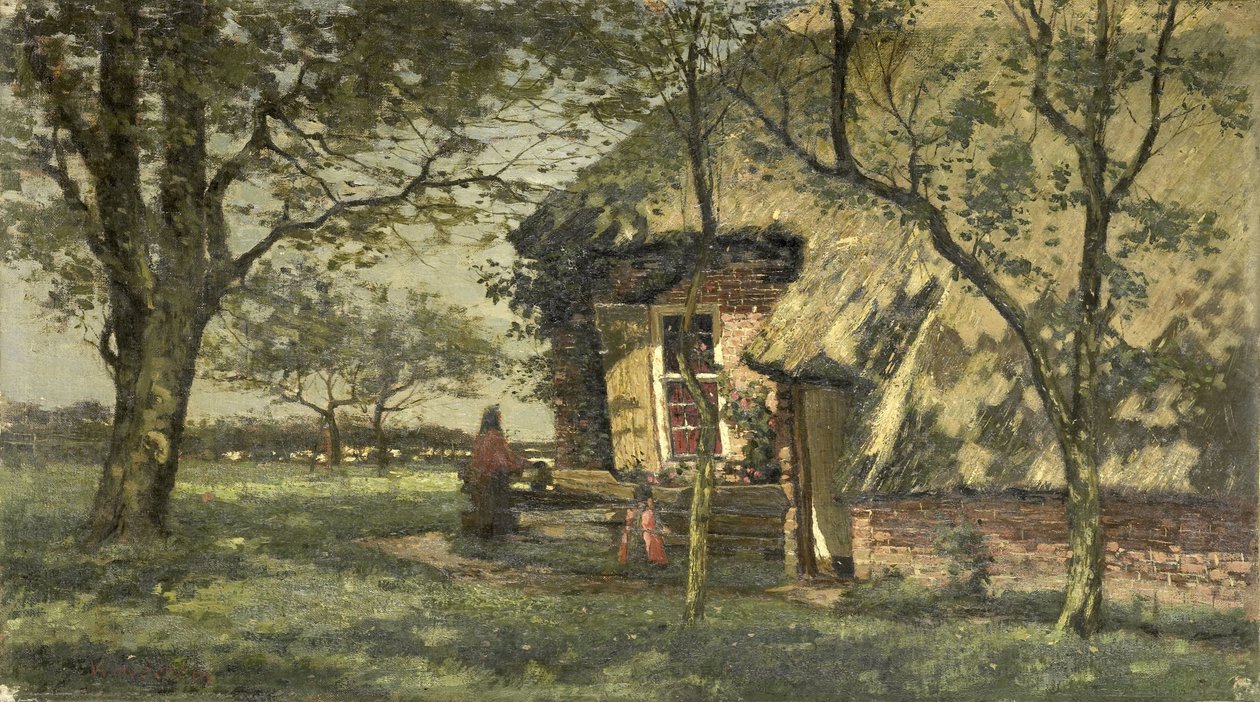Våningshus av Willem van Schaik