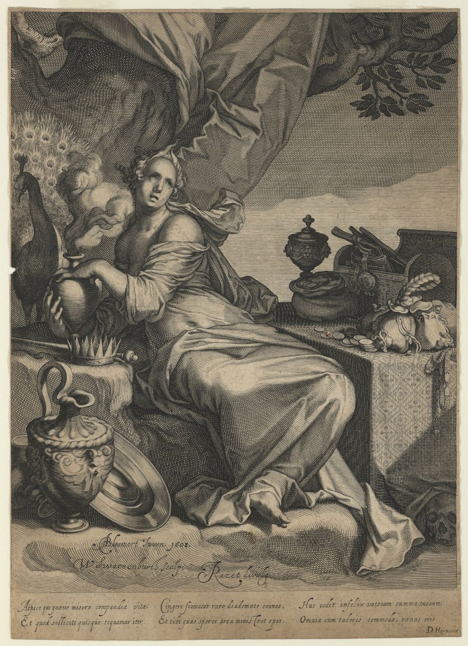 Allegory of the Vanity and Transitory Nature of Worldly Possessions, 1608 av Willem van Swanenburgh