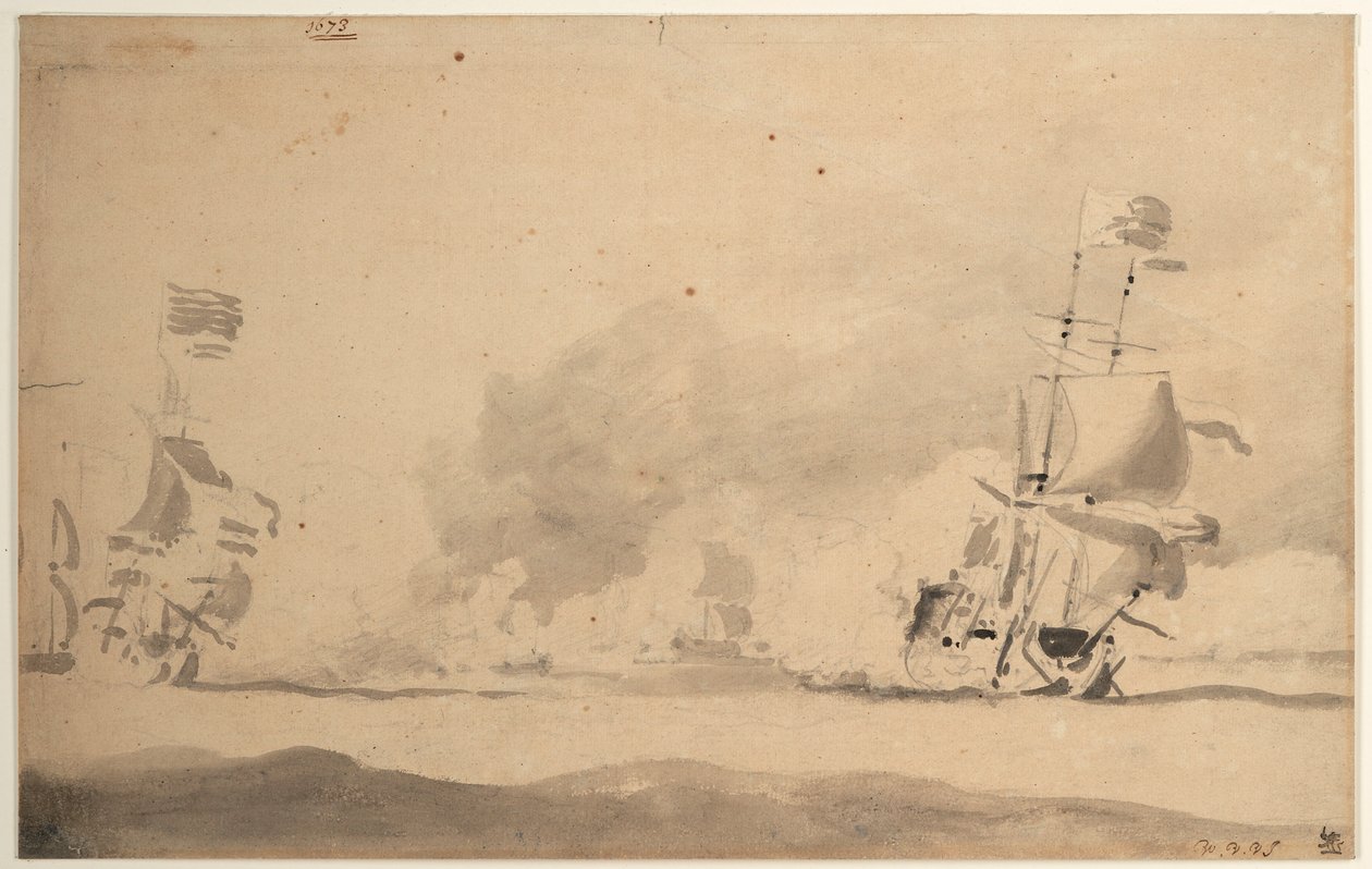  av Willem van de Velde the Younger