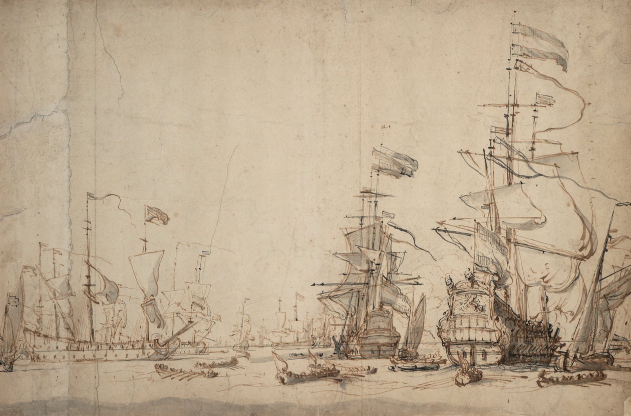  av Willem van de Velde the Younger