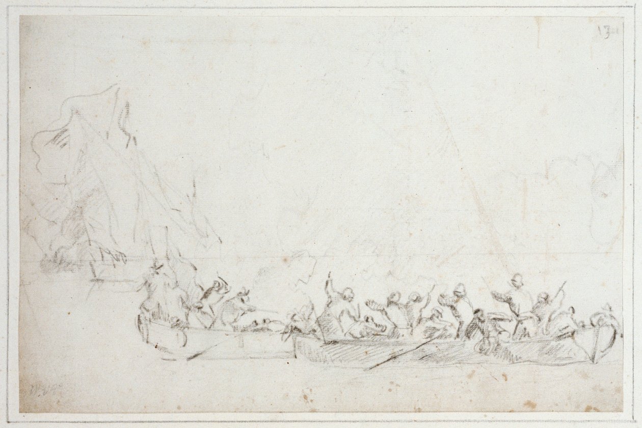  av Willem van de Velde the Younger