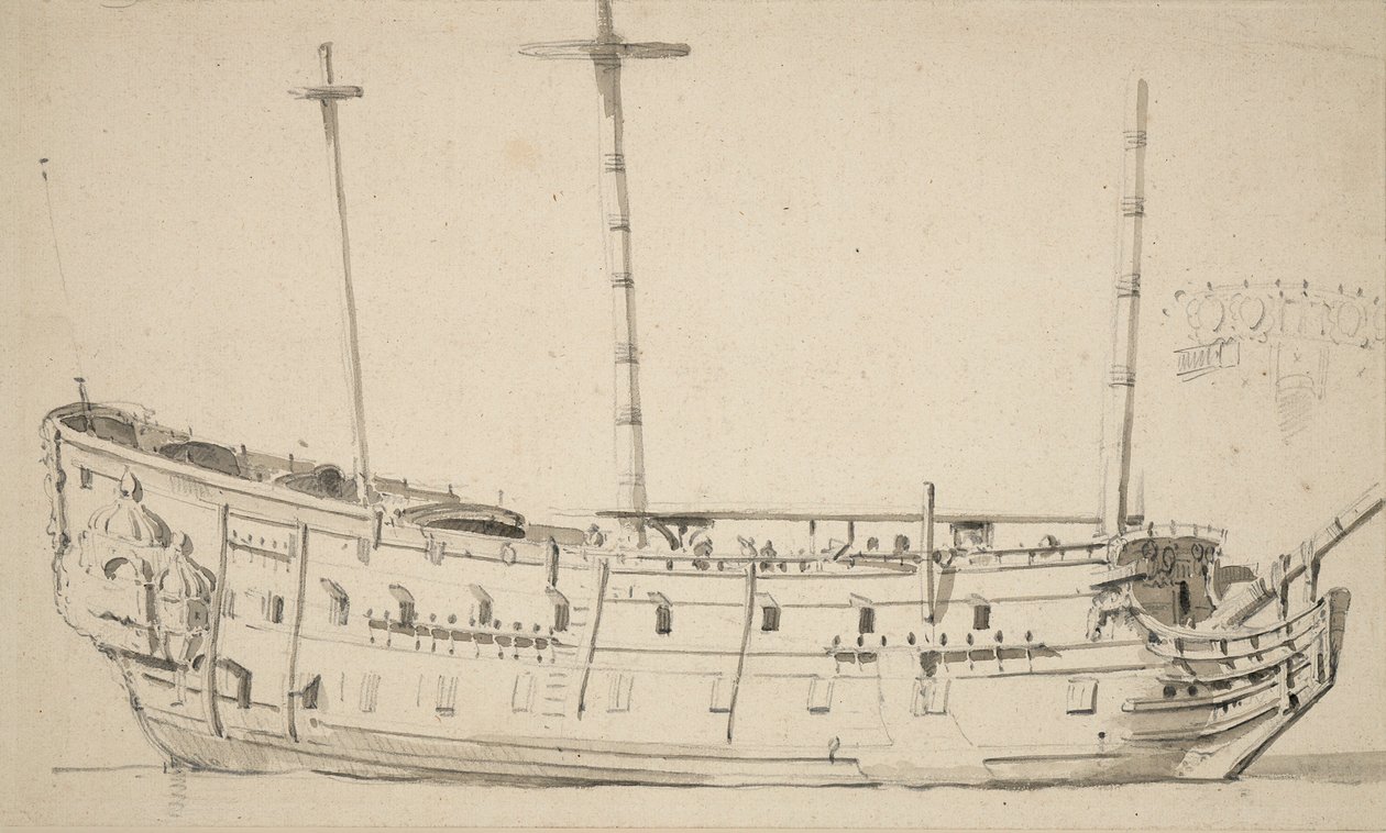  av Willem van de Velde the Younger