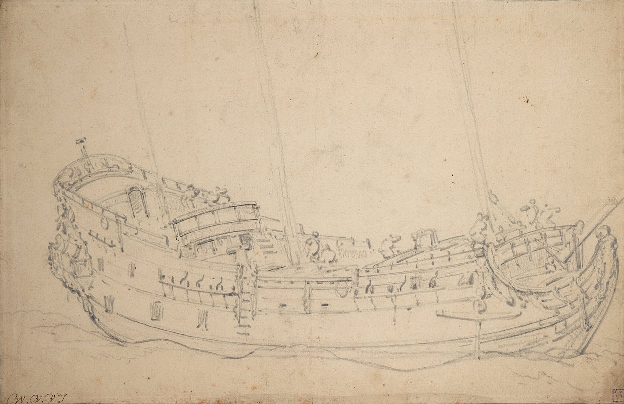  av Willem van de Velde the Younger
