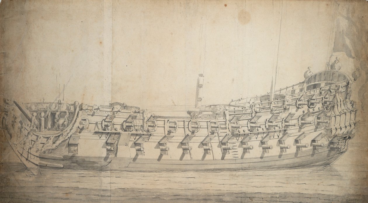  av Willem van de Velde the Younger