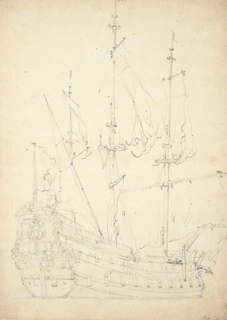  av Willem van de Velde the Younger
