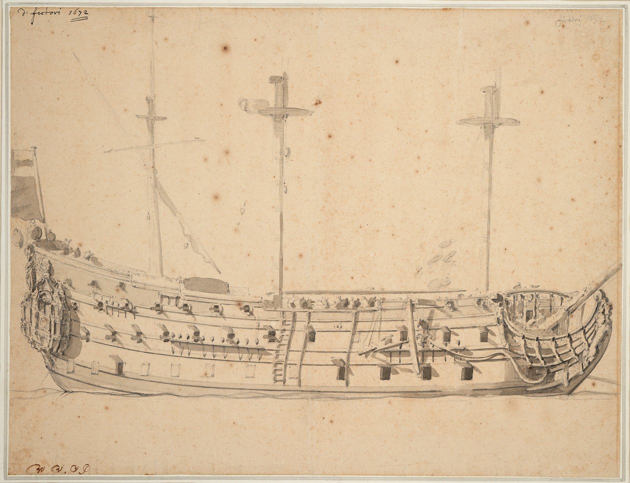  av Willem van de Velde the Younger
