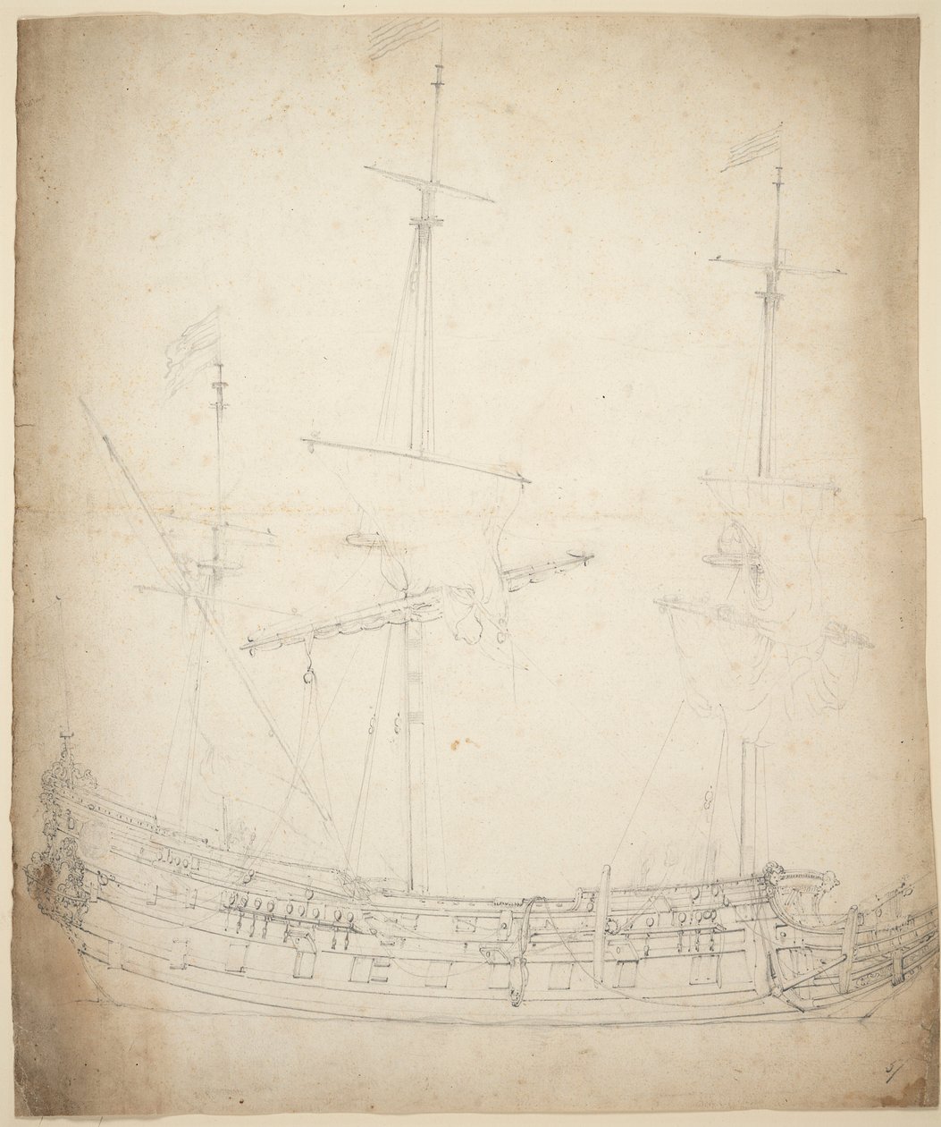  av Willem van de Velde the Younger