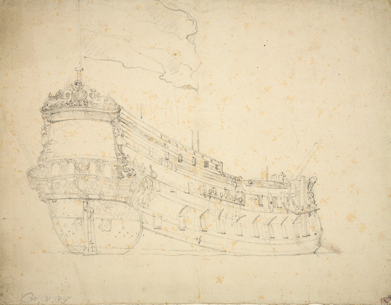  av Willem van de Velde the Younger