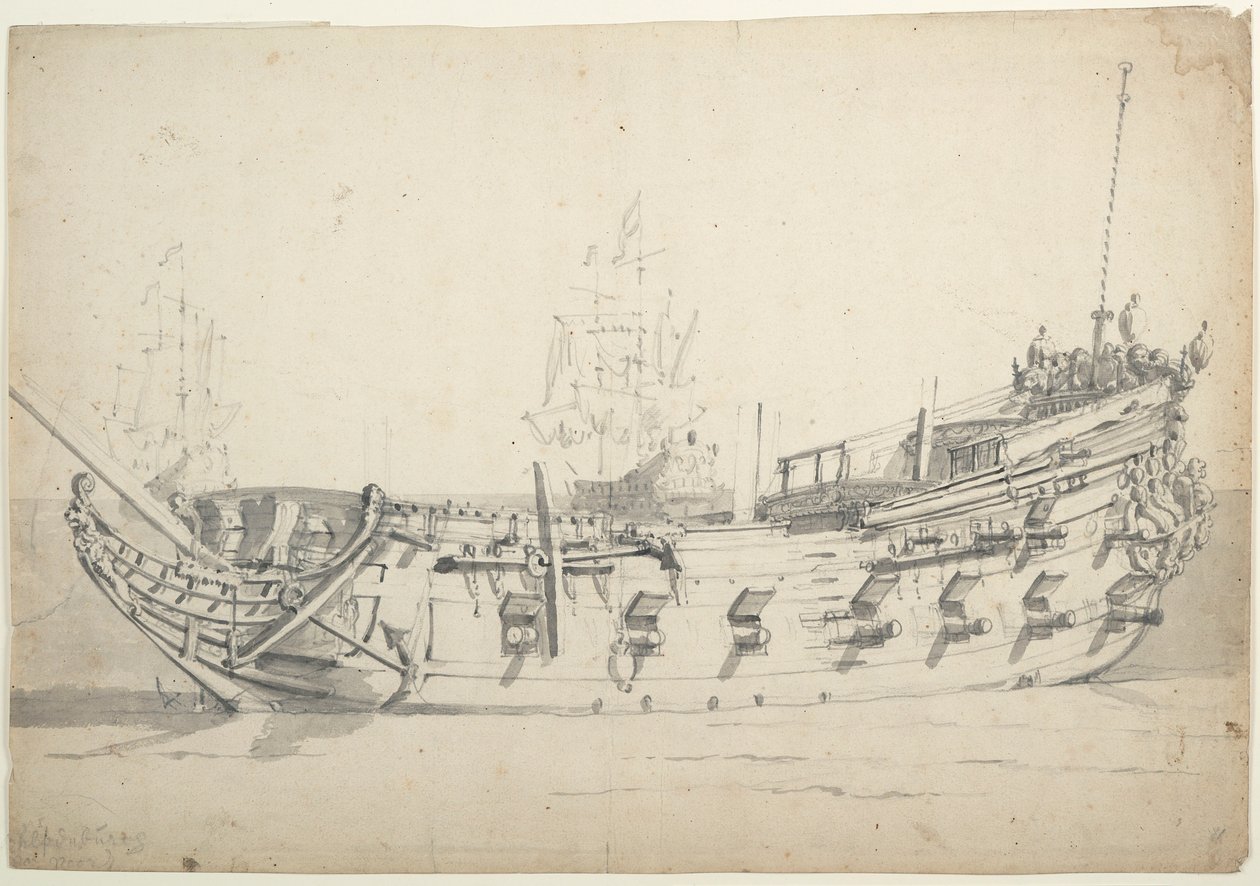  av Willem van de Velde the Younger