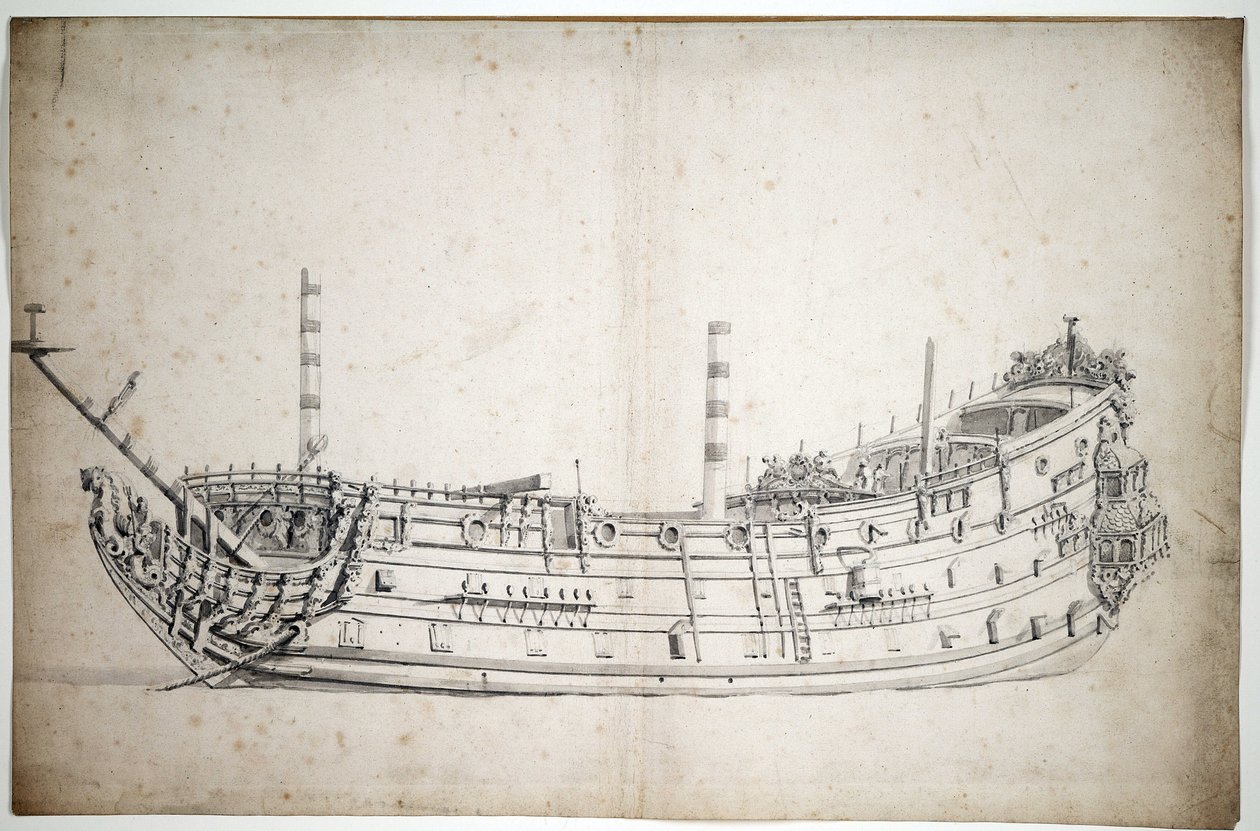  av Willem van de Velde the Younger