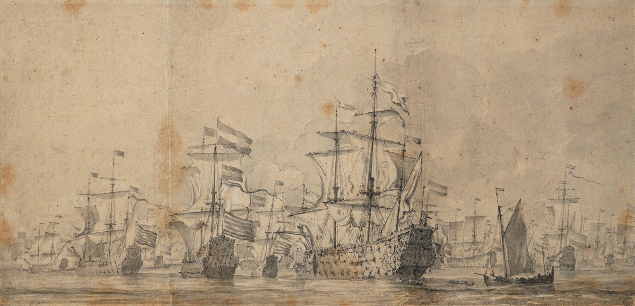  av Willem van de Velde the Younger