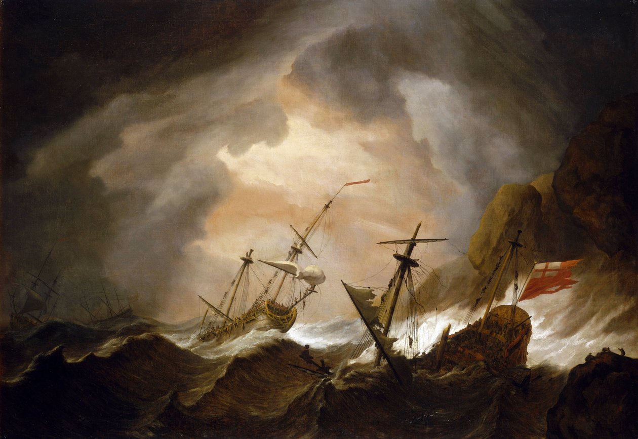  av Willem van de Velde the Younger