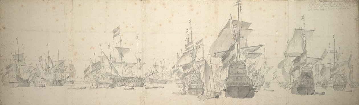  av Willem van de the Elder Velde