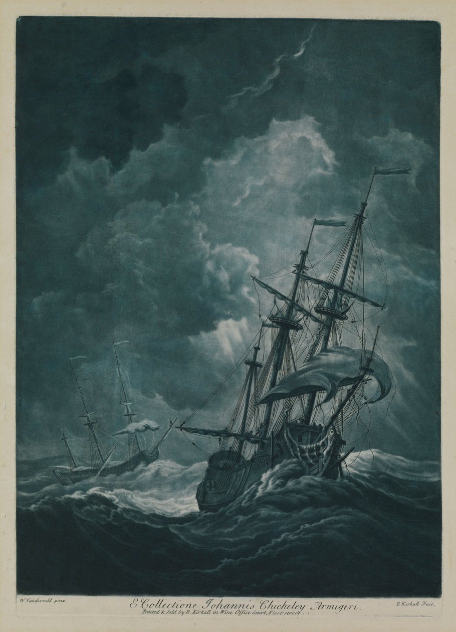  av Willem van de the Elder Velde