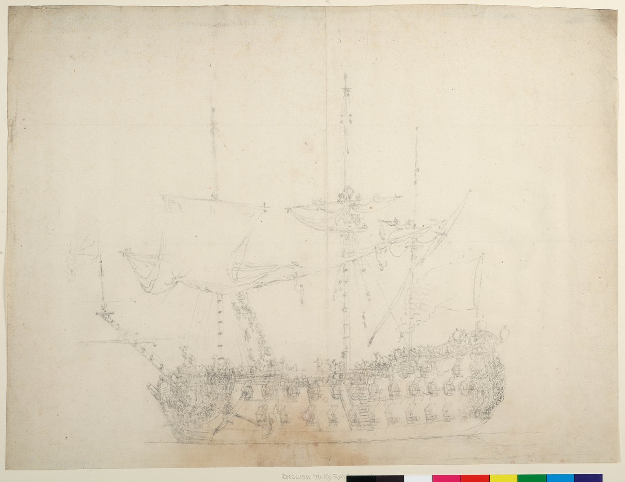  av Willem van de the Elder Velde