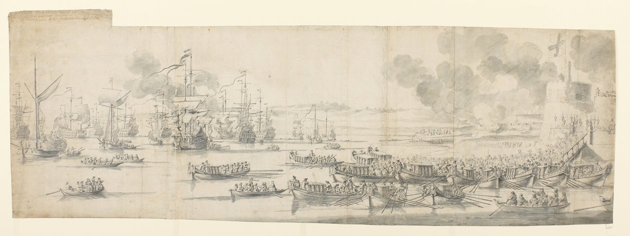  av Willem van de the Elder Velde