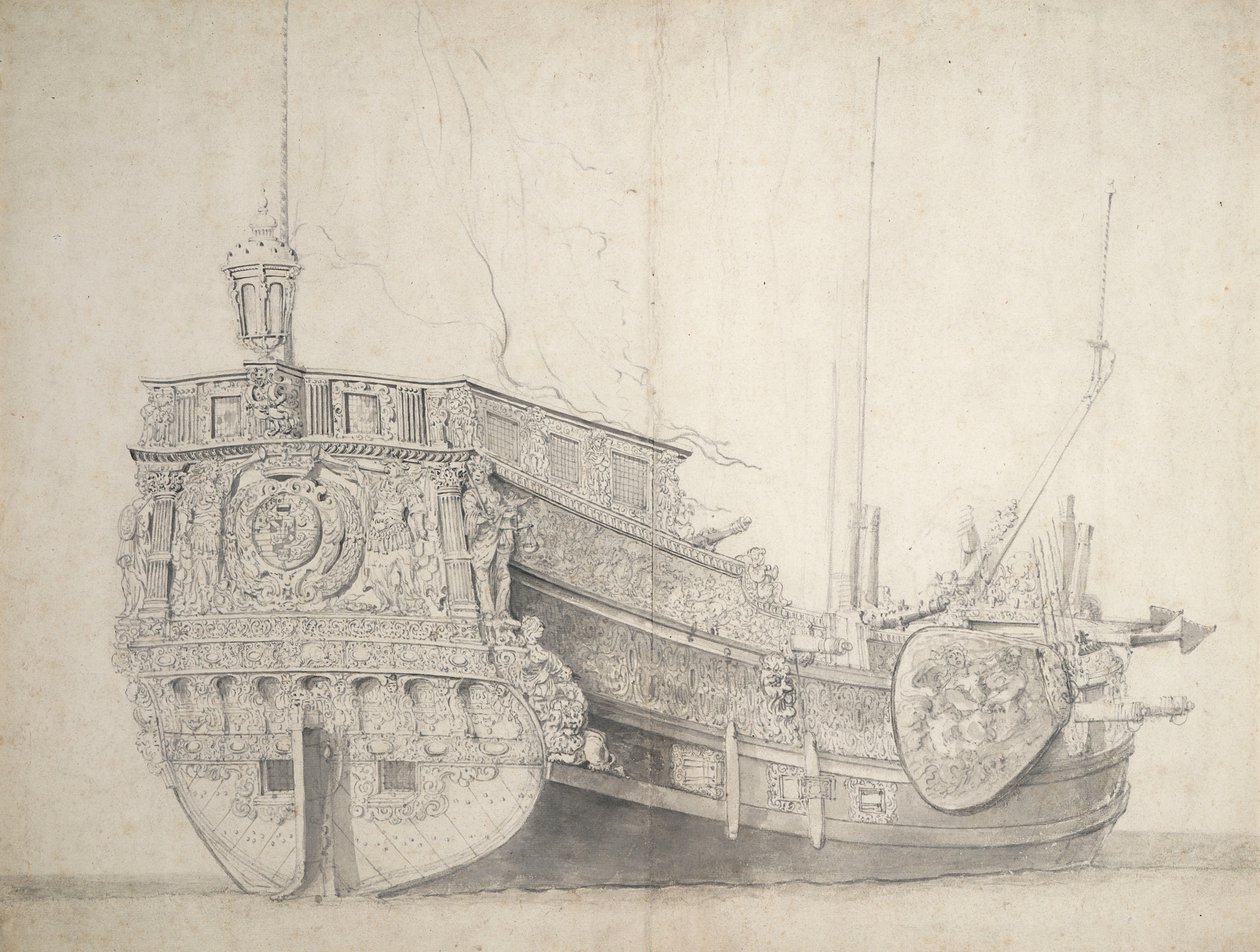  av Willem van de the Elder Velde