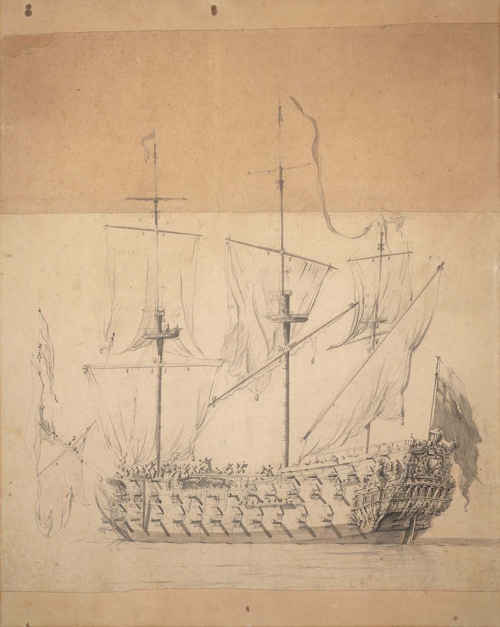  av Willem van de the Elder Velde