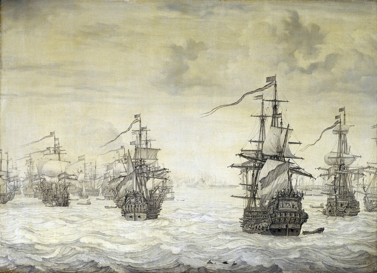  av Willem van de the Elder Velde