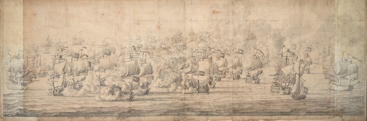  av Willem van de the Elder Velde