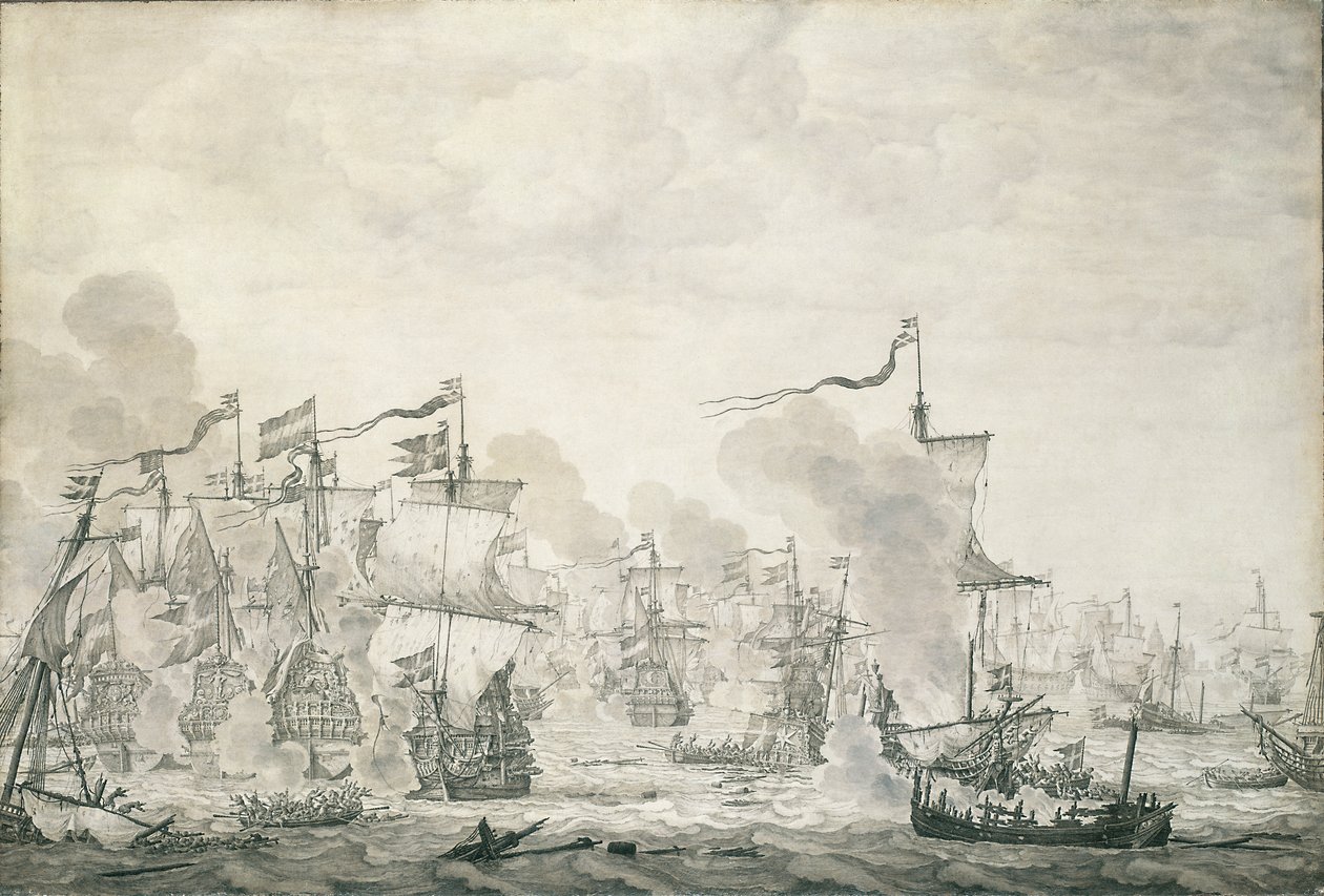  av Willem van de the Elder Velde