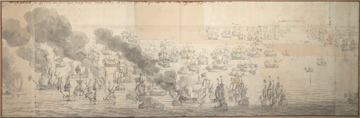  av Willem van de the Elder Velde