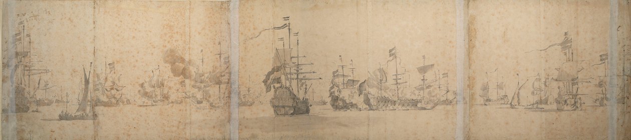 av Willem van de the Elder Velde