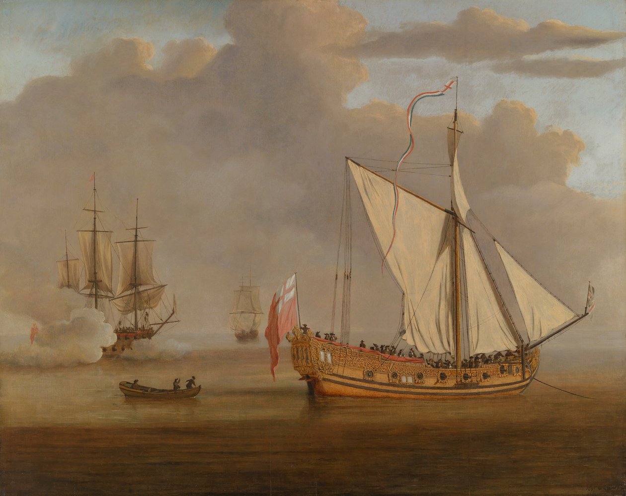  av Willem van de the Elder Velde