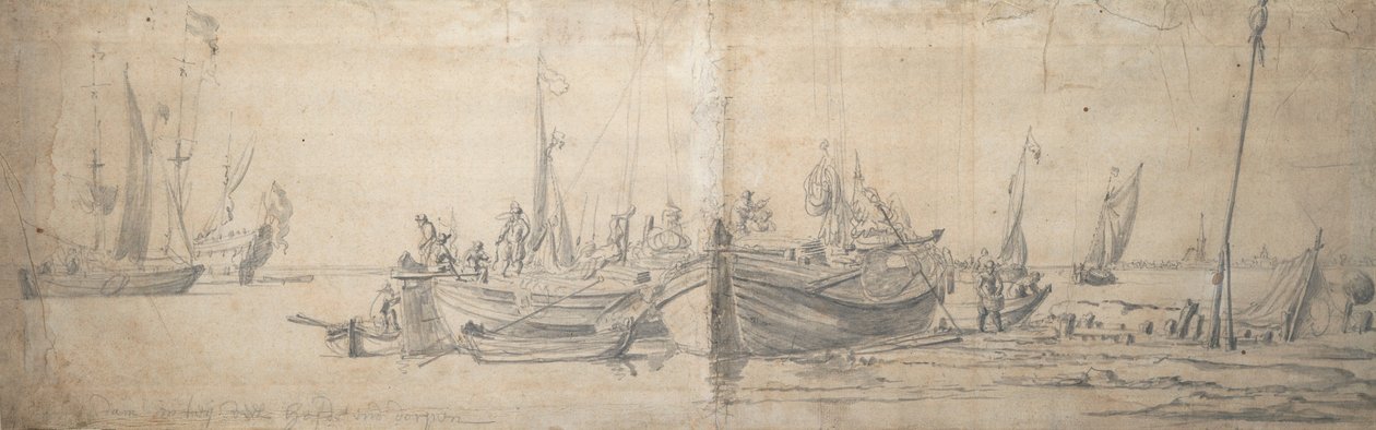  av Willem van de the Elder Velde