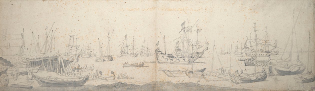  av Willem van de the Elder Velde