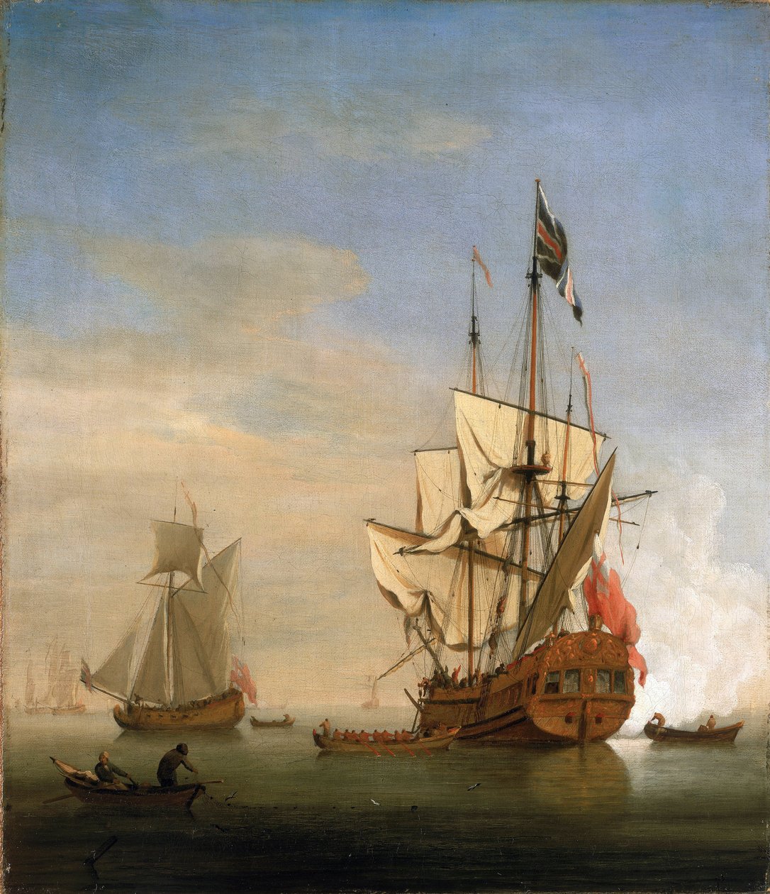 av Willem van de Velde the Younger