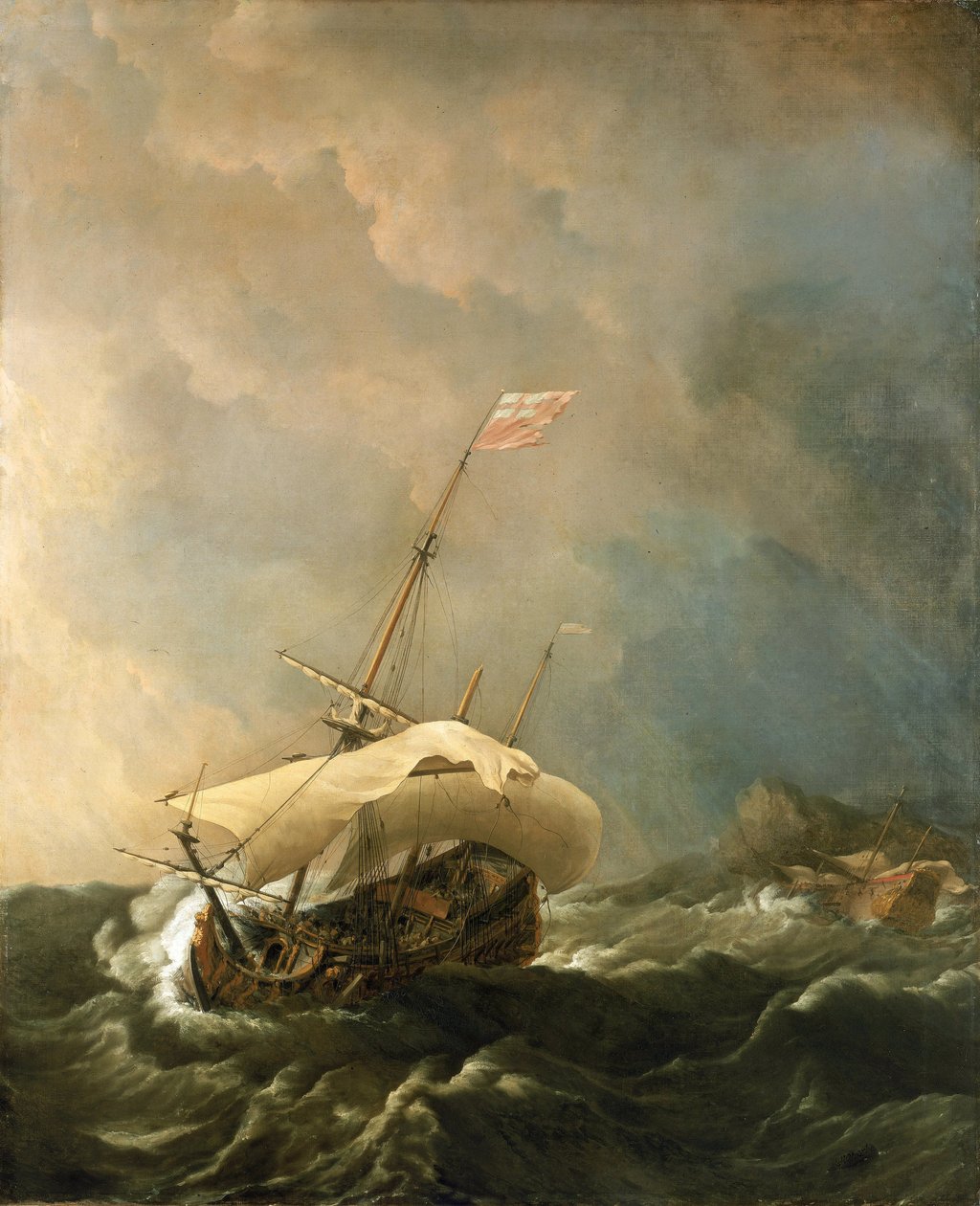  av Willem van de Velde the Younger