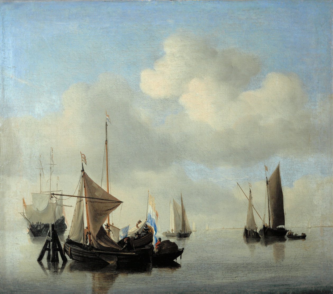  av Willem van de the Younger Velde