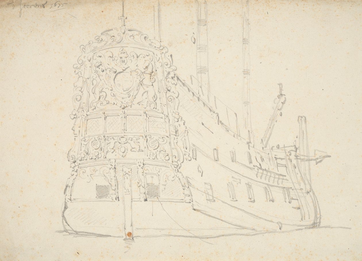  av Willem van de Velde the Younger