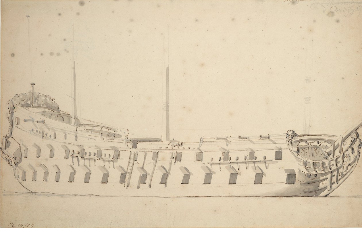  av Willem van de Velde the Younger