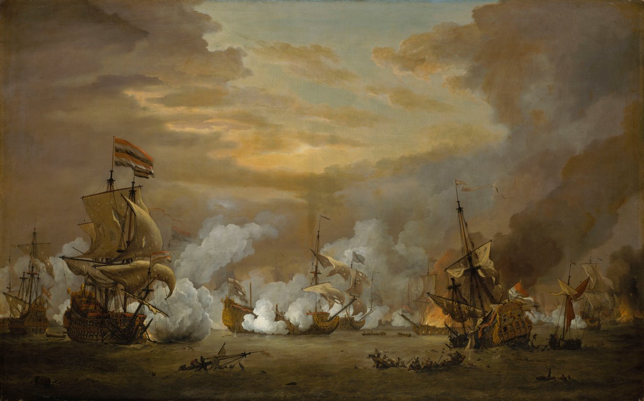  av Willem van de Velde the Younger