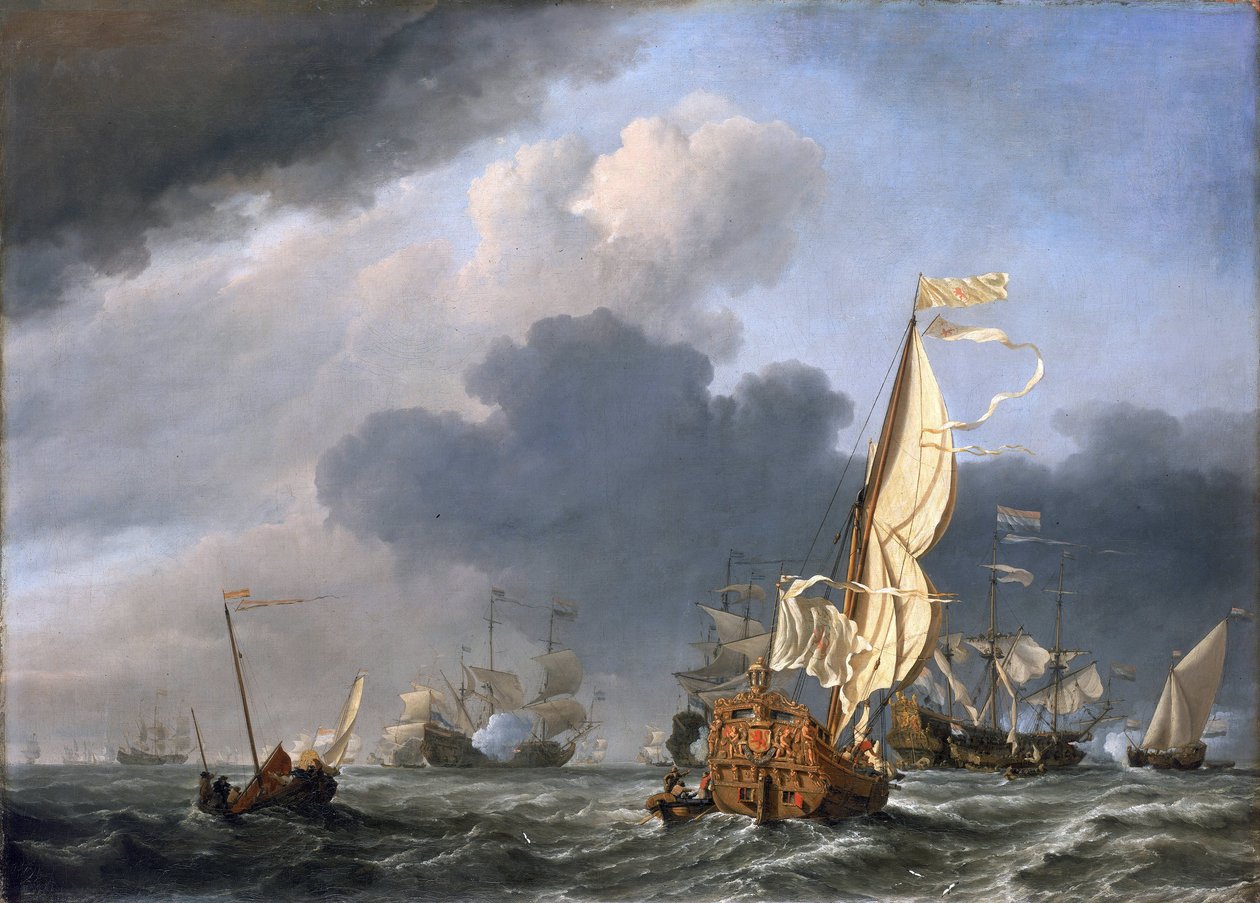  av Willem van de Velde the Younger