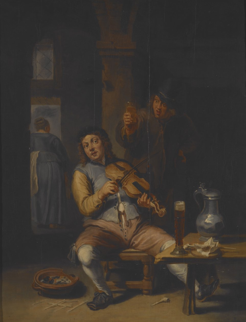 The Revelers av Willem van the Elder Herp