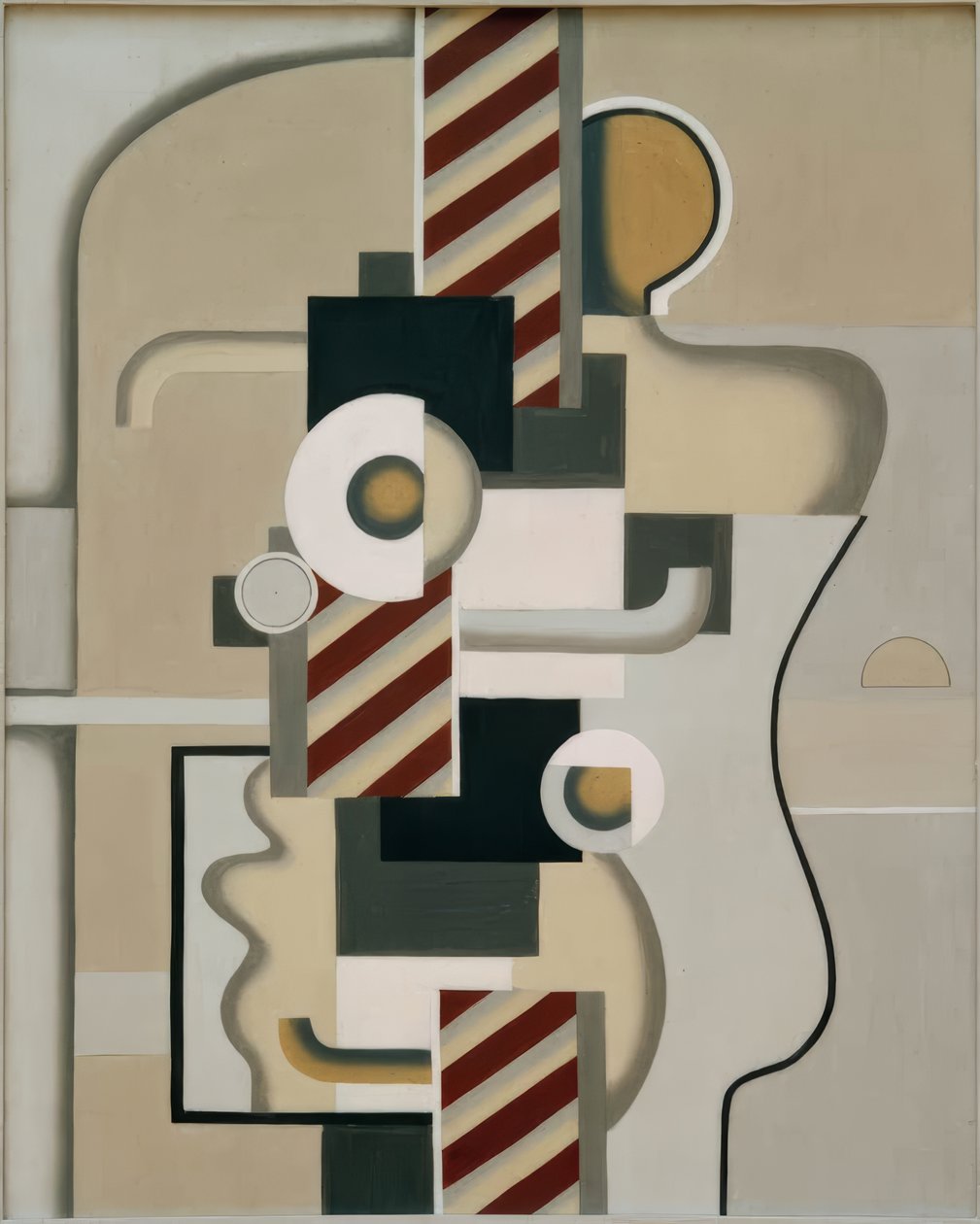 Maskinmann av Willi Baumeister