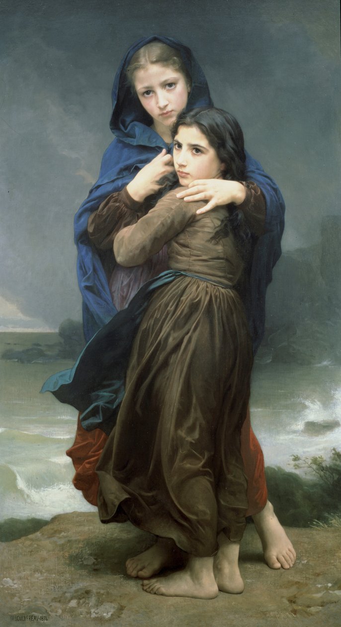 (Stormen av William Adolphe Bouguereau