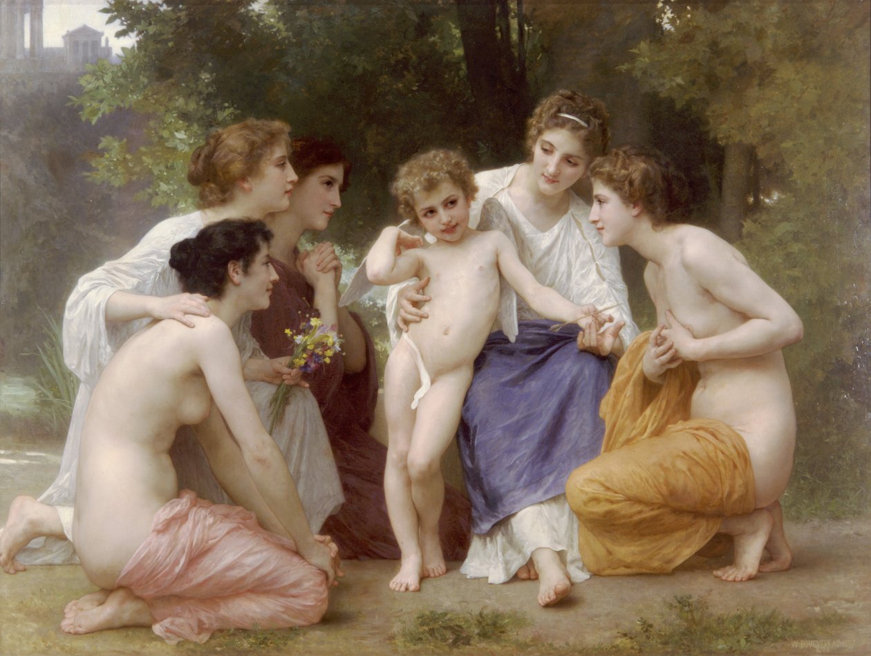 Beundring av William Adolphe Bouguereau