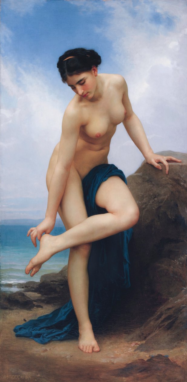 Etter badet av William Adolphe Bouguereau
