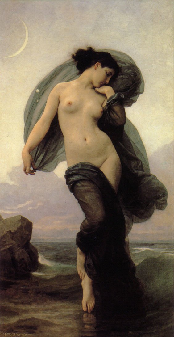 Kveldsstemning av William Adolphe Bouguereau